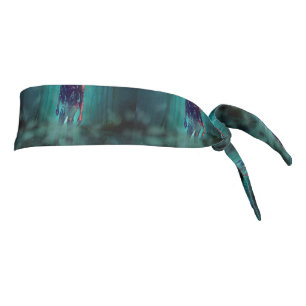 SlipperyJoe terrifying zombie figure isolated omin Tie Headband