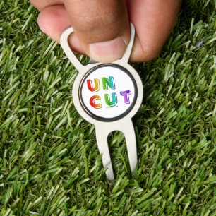 SlipperyJoe uncut vibrant lively neon rainbow ener Divot Tool