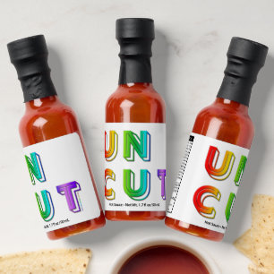 SlipperyJoe uncut vibrant lively neon rainbow ener Hot Sauces