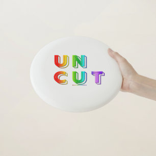 SlipperyJoe uncut vibrant lively neon rainbow ener Wham-O Frisbee