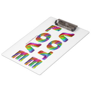SlipperyJoe vote love equality rainbow-colored fur Clipboard