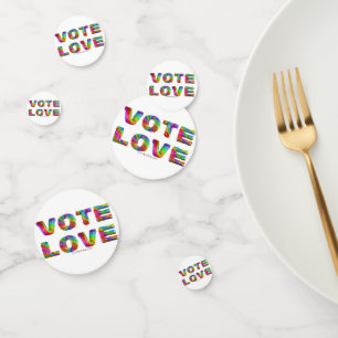 SlipperyJoe vote love equality rainbow-colored fur Confetti