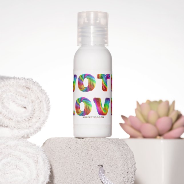 SlipperyJoe vote love equality rainbow-colored fur Hand Lotion (Insitu)
