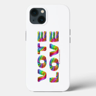 SlipperyJoe vote love equality rainbow-colored fur iPhone 13 Case