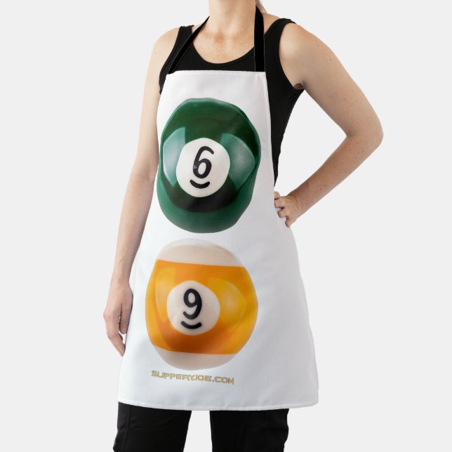 SlipperyJoe's 69 hard pool table two billiard ball Apron (Insitu)