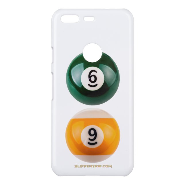 SlipperyJoe's 69 hard pool table two billiard ball Uncommon Google Pixel Case (Back)