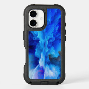 SlipperyJoe's abstract cloud artwork colorful surr iPhone 16 Case