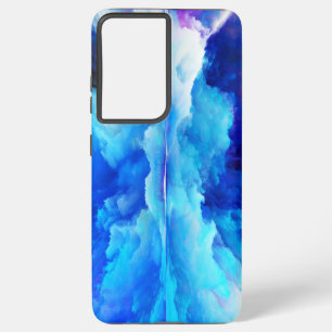 SlipperyJoe's abstract cloud artwork colorful surr Samsung Galaxy S21 Ultra Case