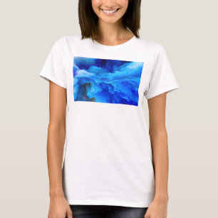 SlipperyJoe's abstract cloud artwork colorful surr T-Shirt