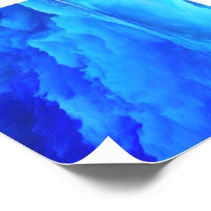 SlipperyJoe's abstract cloud artwork colorful surr Temporary Tattoos