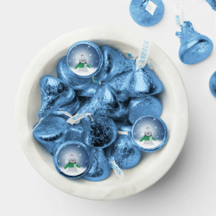 SlipperyJoe's adorable Christmas snowman character Hershey®'s Kisses®