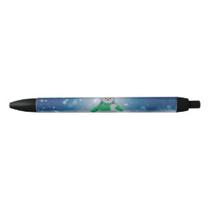 SlipperyJoe's adorable Christmas snowman character Pen