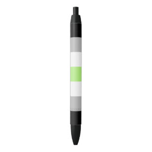 SlipperyJoe's Agender Pride Flag gay gifts LGBTQIA Pen