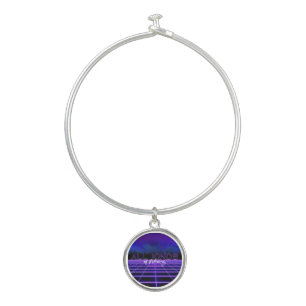 SlipperyJoe's all kinds wrong bold 3D text retro 1 Bangle Bracelet