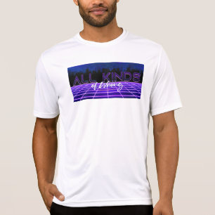 SlipperyJoe's all kinds wrong bold 3D text retro 1 T-Shirt