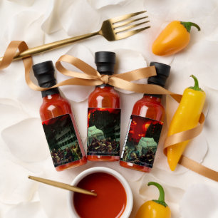 SlipperyJoe's apocalyptic Halloween scene large gr Hot Sauces