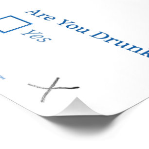 SlipperyJoe's are you drunk humorous slightly sarc Photo Print