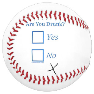 SlipperyJoe's are you drunk humorous slightly sarc Softball