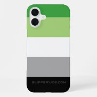 SlipperyJoe's Aromantic Pride Flag gay gifts LGBTQ
