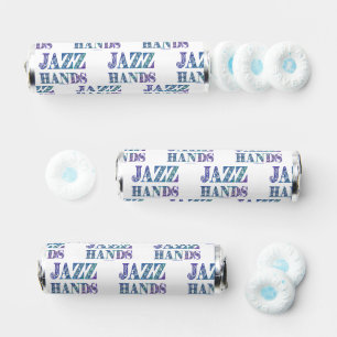 SlipperyJoe's artistic Jazz Hands vibrant colors d Breath Savers® Mints