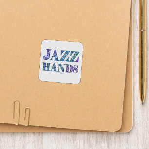 SlipperyJoe's artistic Jazz Hands vibrant colors d Patch