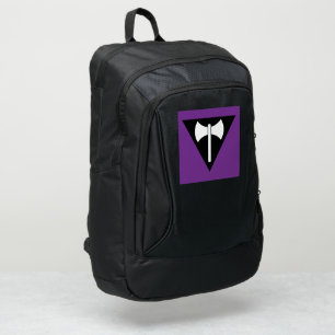 SlipperyJoe's artistic Lesbian Pride flag gay prid Port Authority® Backpack