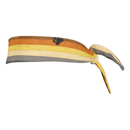 SlipperyJoes Bear Pride flag wooden Brotherhood f Tie Headband