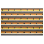 SlipperyJoe's Bear Pride flag wooden floor texture Fabric