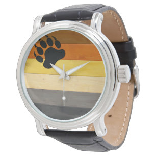 SlipperyJoe's Bear Pride flag wooden floor texture Watch