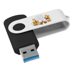 SlipperyJoe's beer glasses pilsner glasses steins  Flash Drive