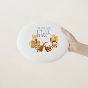 SlipperyJoe's beer glasses pilsner glasses steins Wham-O Frisbee