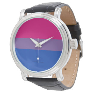 SlipperyJoe's Bisexual Pride Flag colors magenta l Watch