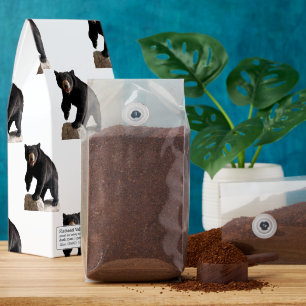 SlipperyJoe's black bear thick dark fur majestic r Roasted Coffee