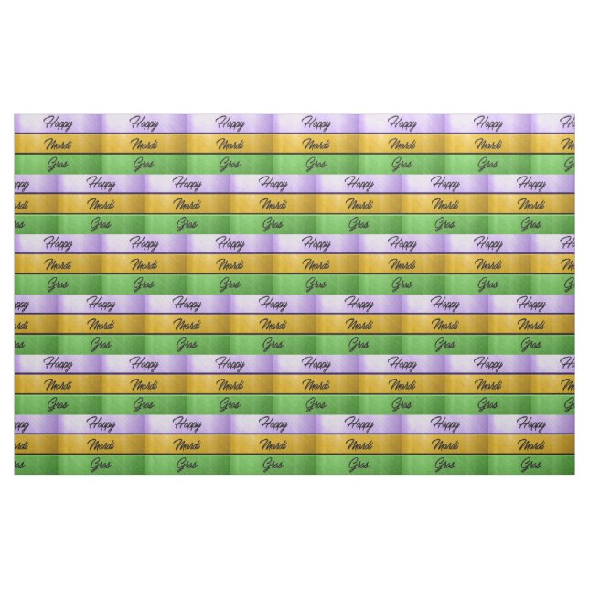 SlipperyJoe's bold Mardi Gras theme purple gold gr Fabric (Yard)