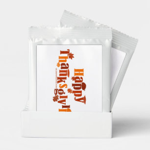 SlipperyJoe's bright festive Thanksgiving graphic Margarita Drink Mix