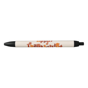 SlipperyJoe's bright festive Thanksgiving graphic Pen