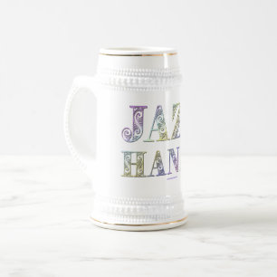 SlipperyJoe's broadway musical Jazz Hands queer ca Beer Stein