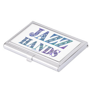SlipperyJoe's Broadway musical Jazz Hands queer ca Business Card Case