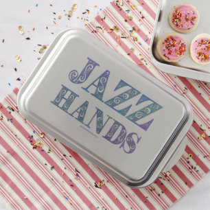 SlipperyJoe's broadway musical Jazz Hands queer ca Cake Pan