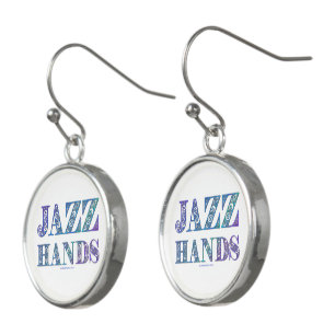 SlipperyJoe's broadway musical Jazz Hands queer ca Earrings
