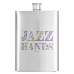 SlipperyJoe's broadway musical Jazz Hands queer ca Flask