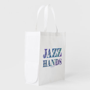 SlipperyJoe's Broadway musical Jazz Hands queer ca Grocery Bag
