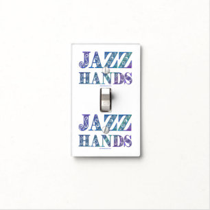 SlipperyJoe's broadway musical Jazz Hands queer ca Light Switch Cover