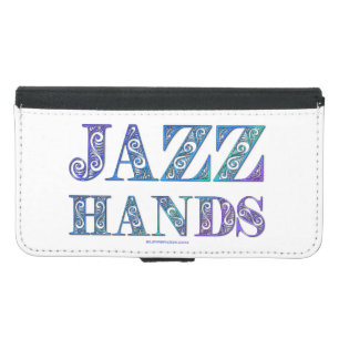 SlipperyJoe's broadway musical Jazz Hands queer ca Samsung Galaxy S5 Wallet Case