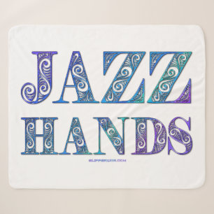 SlipperyJoe's broadway musical Jazz Hands queer ca Sherpa Blanket