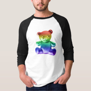 SlipperyJoe's brushed metal teddy bear smooth grad T-Shirt