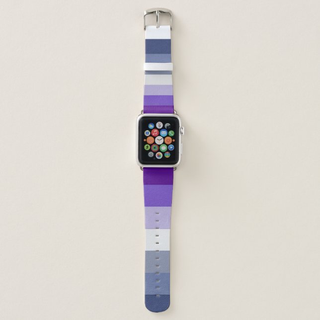 SlipperyJoe's Butch Lesbian Pride Flag represent b Apple Watch Band (Front)