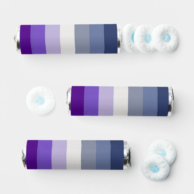 SlipperyJoe's Butch Lesbian Pride Flag represent b Breath Savers® Mints (Assorted)