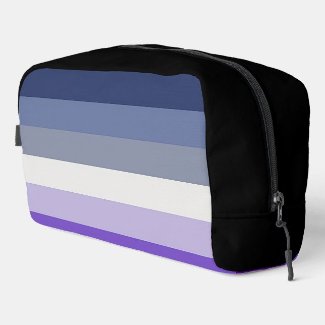 SlipperyJoe's Butch Lesbian Pride Flag represent b Dopp Kit (Right Corner)