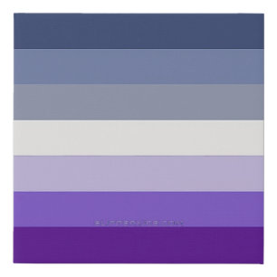 SlipperyJoe's Butch Lesbian Pride Flag represent b Faux Canvas Print